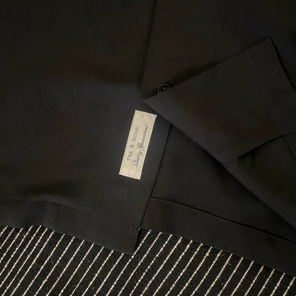 rag & bone - Avery Shirt 2020 NWT - Black - Picture 6 of 8